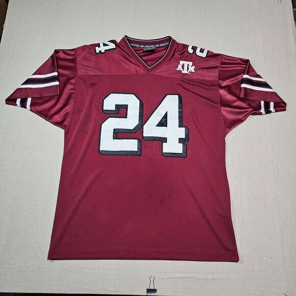 Texas A&M Football Jersey Stitched Letter Steve & Barrys University Sportswear - Picture 1 of 7